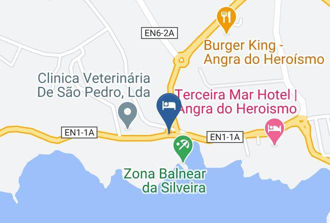 Angra Do Heroismo - Mythos Wellness Spa Azores Hotel Do Caracol Maps