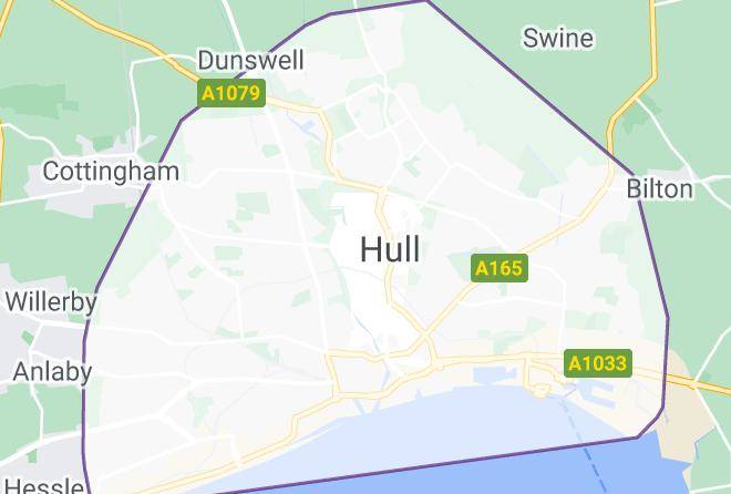 Kingston Upon Hull - Myuksuites Maps