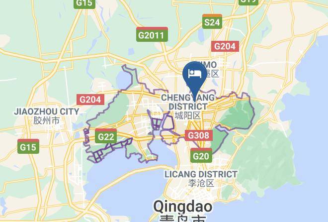 Qingdao - Myzone E Sports Hotel Maps