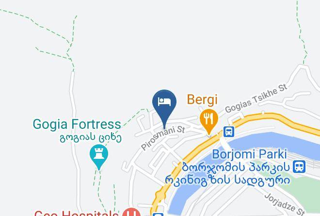 Borjomi - Mzia End Gocha Maps