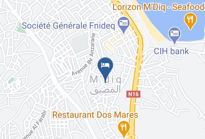Tangier Tetouan - N16 Marina Beach Maps