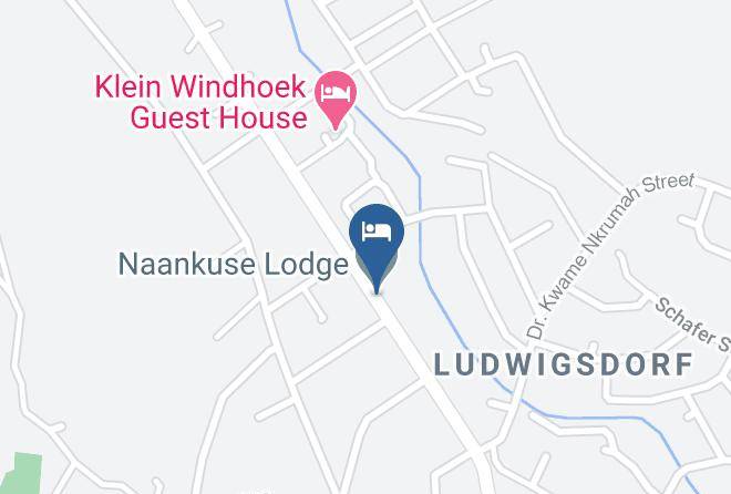 Windhoek - Naankuse Lodge Maps