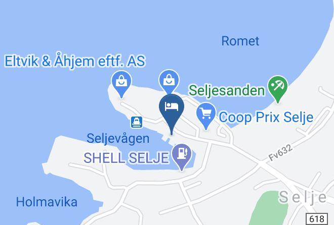 Selje - Nabben Inn Maps