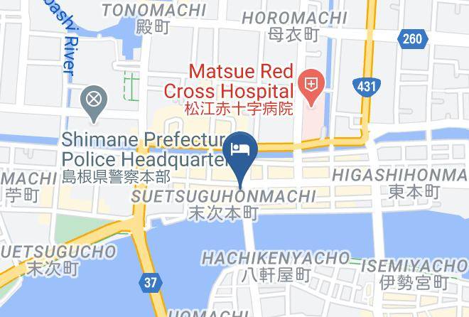Matsue City - Nabeya Anex Maps