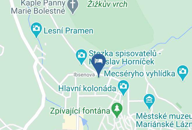 Cheb - Nabokov Hotel Maps