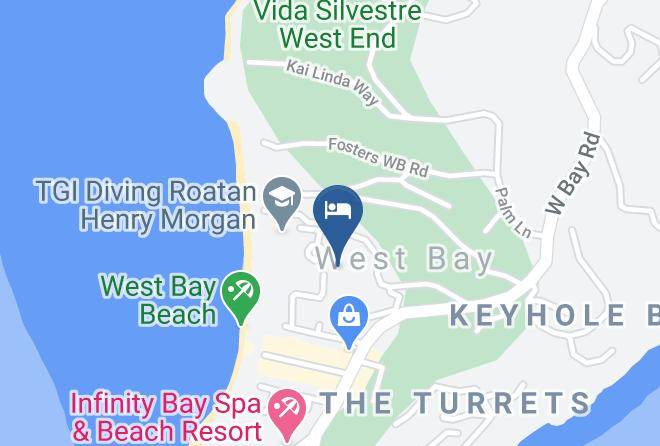 Roatan - Naboo Resort & Dive Center Maps