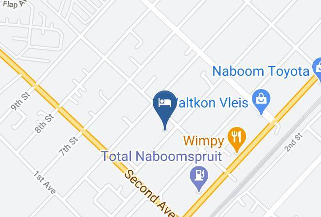Waterberg - Naboom Gaste Huis Maps