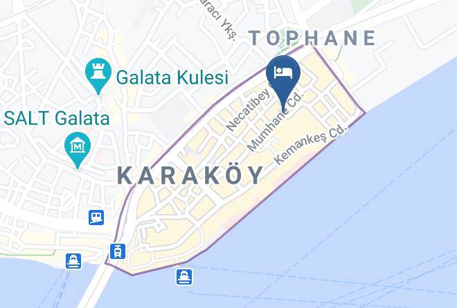 Beyoglu - Nabu Hotel Maps