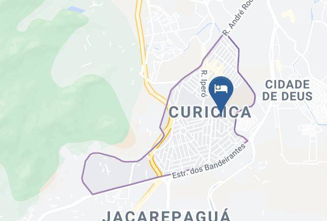 Rio De Janeiro Curicica - Nacif's Suites Maps