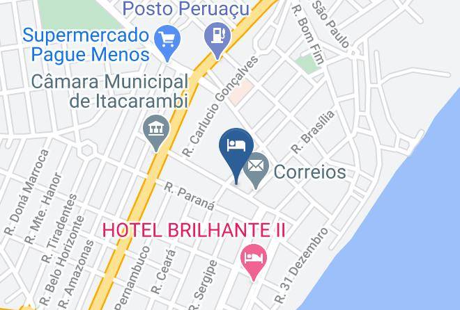 Itacarambi - Nacional Hotel Maps