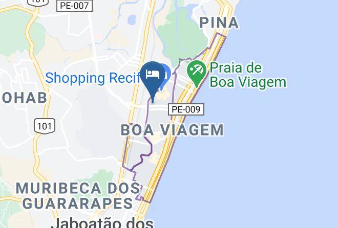 Recife - Nacional Inn Recife Aeroporto Maps
