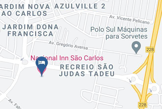 Sao Carlos - Nacional Inn Sao Carlos Maps