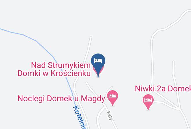 Nowotarski - Nad Strumykiem Domki W Kroscienku Maps