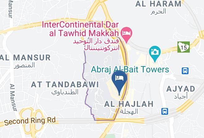 Mecca - Nada Al Khalil Hotel Maps