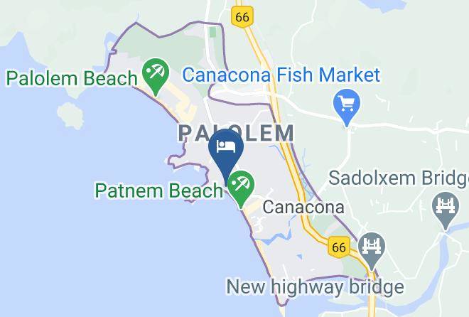 Canacona - Nada Brahma Resort Maps
