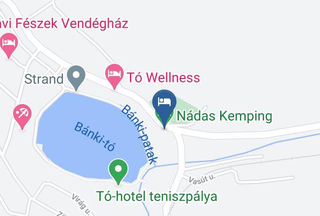Bank - Nadas Kemping Maps