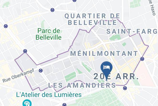Paris - Nadaud Hotel Maps