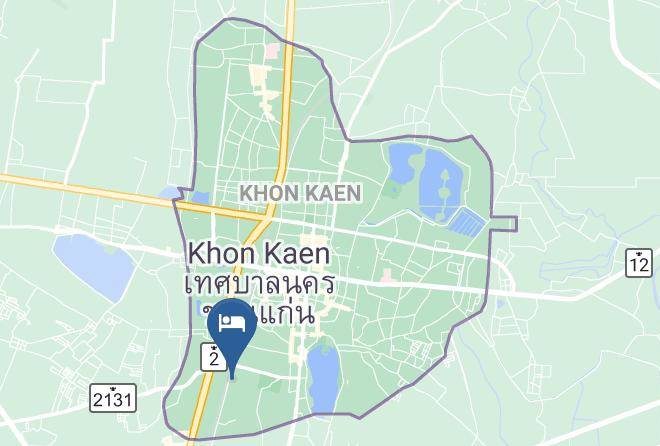 Amphoe Mueang Khon Kaen - Nadee 10 Hotel Maps