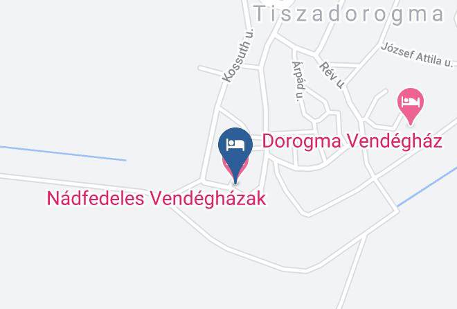 Tiszadorogma - Nadfedeles Vendeghazak Maps