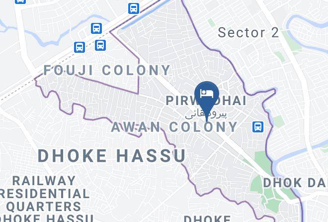 Islamabad - Nadir Hotel Maps