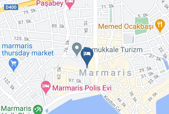 Marmaris - Nadir Otel Maps