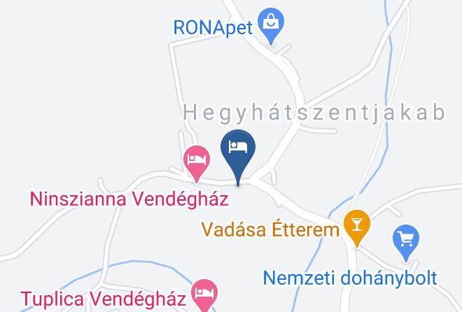 Nadkunyho Vendeghaz Map