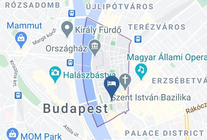 Budapest 5 Kerulet - Nador Boutique Best Location By Bqa Maps