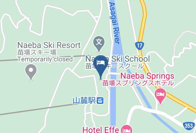 Yuzawa Townminami Uonuma District - Naeba Prince Hotel Maps