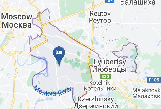 Moscow - Nafanya Obshchezhitiye Na Volzhskoy Maps