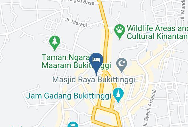 Kota Bukittinggi - Nafisha Hotel Maps