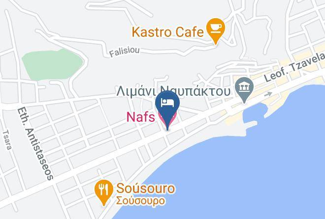Aitolia And Akarnania - Nafs Hotel Maps