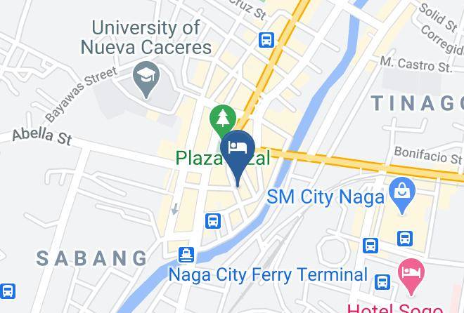 Camarines Sur - Naga Regent Hotel Maps