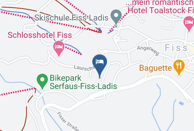 Landeck - Nagalu Hotel Garni In Fiss Maps
