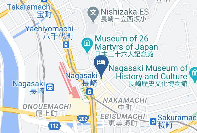Nagasaki City - Nagasaki Pearl Hotel Maps