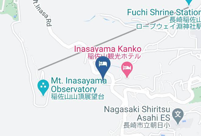 Nagasaki City - Nagasaki Sky Hotel Maps