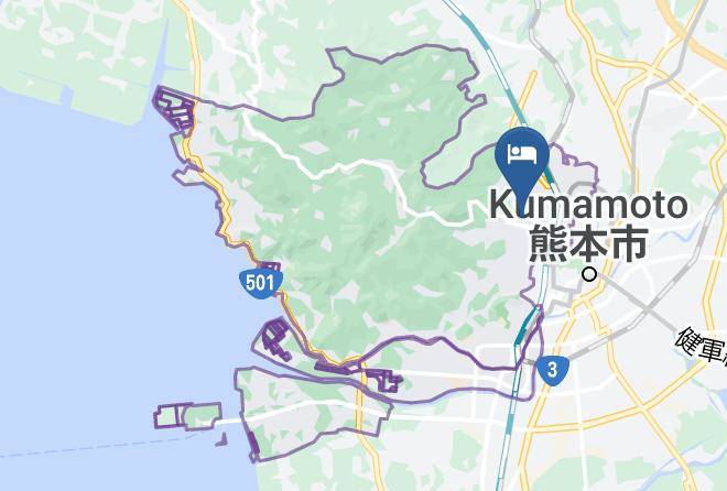 Kumamoto City Nishi Ward - Nagasumachi Hotel Business Inn Umesaki Maps