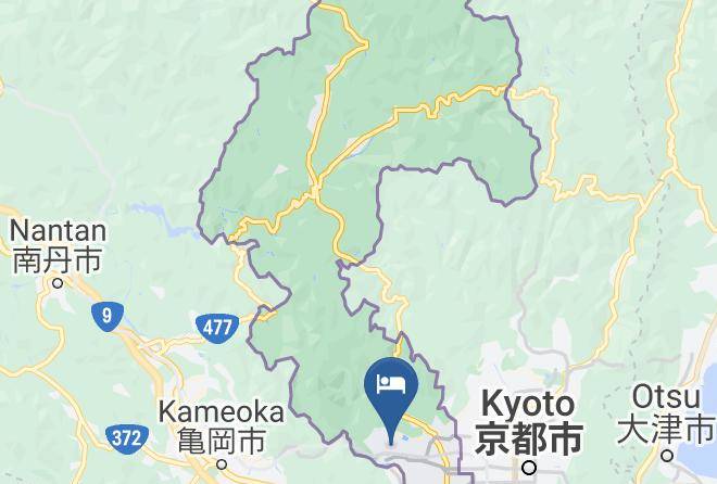 Kyoto City Ukyo Ward - Nagi Kyoto Arashiyama Maps