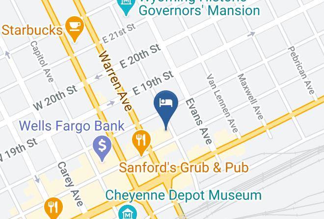 Laramie - Nagle Warren Mansion B&b Maps