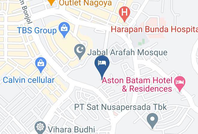 Batam - Nagoya Mansion Hotel And Residence Maps