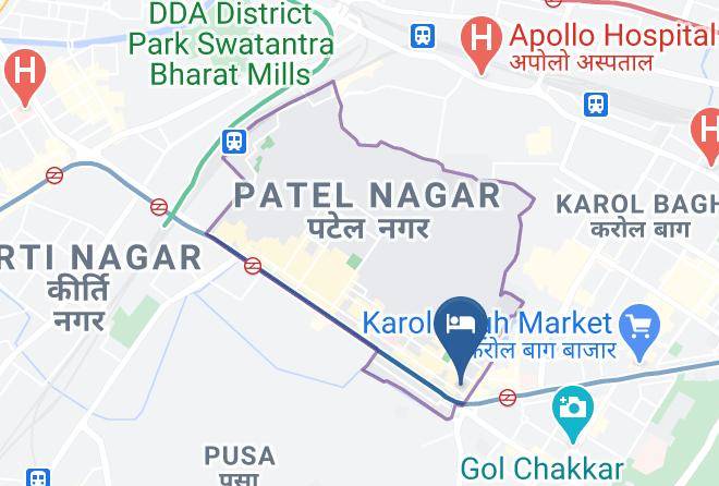 Fabhotel Kingston Map