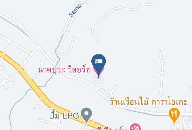 Amphoe Mueang Sakon Nakhon - Nagpur Resort Maps