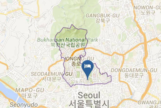 Jongnogu - Nagwonjang Hotel Maps