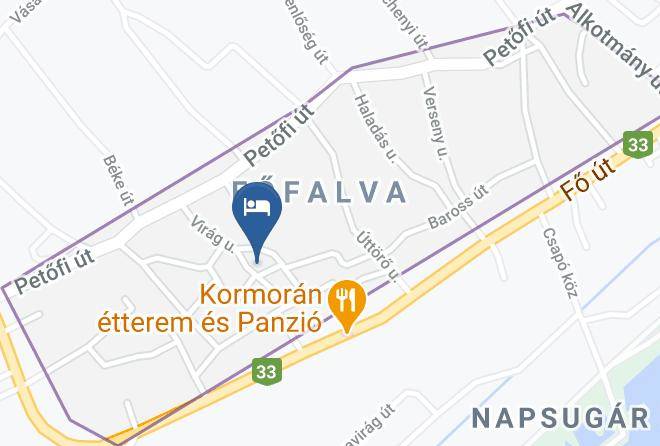 Poroszlo - Nagy Ho Ho Vendeghaz I Poroszlo Maps