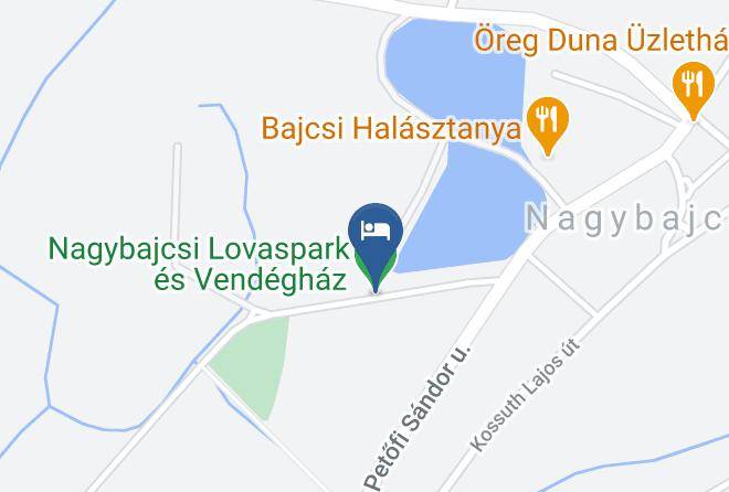Nagybajcs - Nagybajcsi Lovaspark Es Vendeghaz Maps