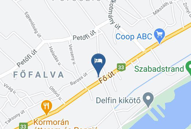 Poroszlo - Nagyfiuk Vendeghaz Maps