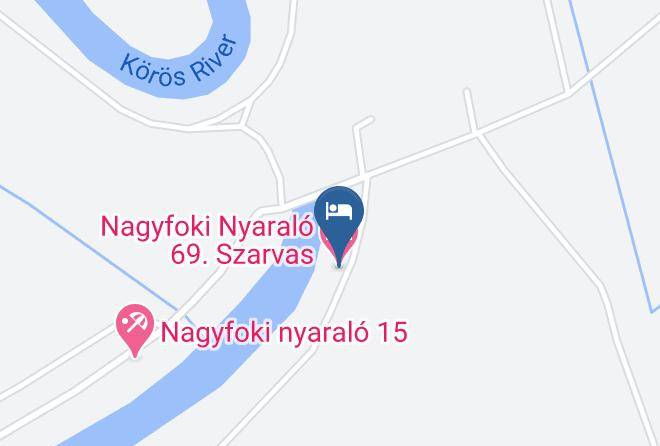 Szarvas - Nagyfoki Nyaralo 69 Szarvas Maps