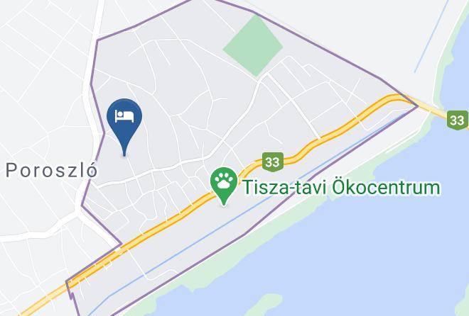 Poroszlo - Nagymama Vendeghaza Maps