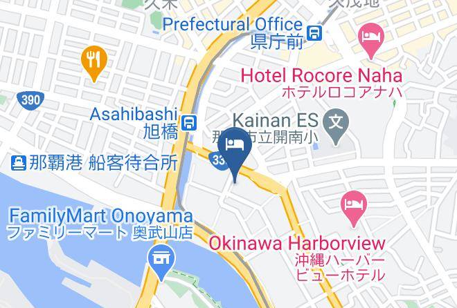 Naha City - Naha Tokyu Rei Hotel Maps