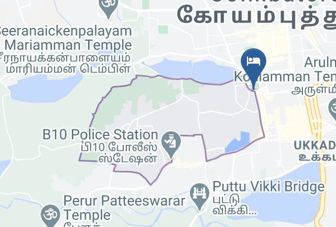 Coimbatore - Nahar Manchester Inn Maps