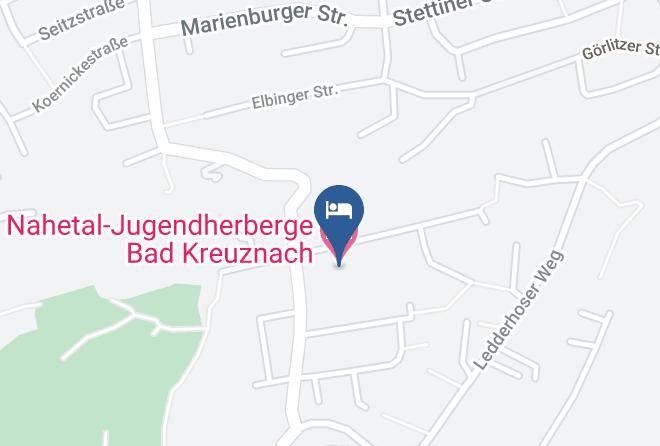 Bad Kreuznach - Nahetal Jugendherberge Bad Kreuznach Maps